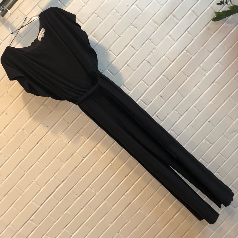 Emma & Michelle Black Jumpsuit, Medium